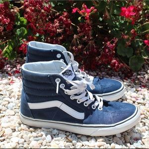 Vans sk8 high top navy blue